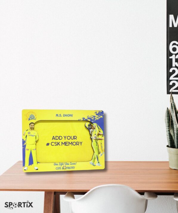 thala dhoni photo frame